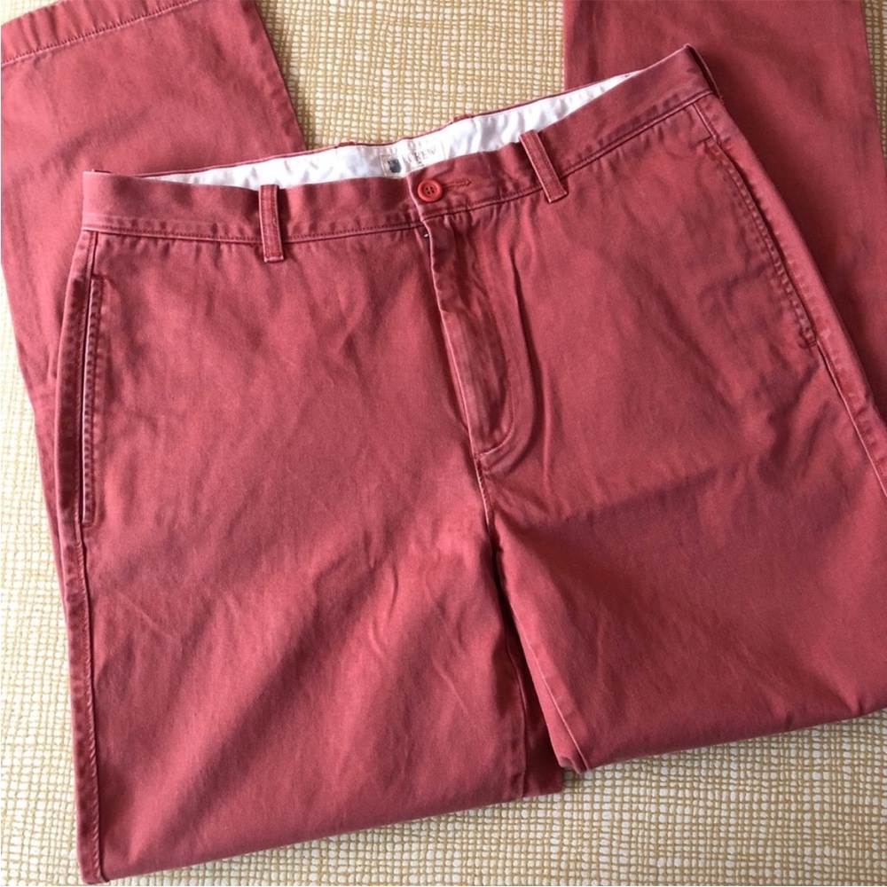 J. Crew - 🔻Dusty Red Chinos🔻- EUC!